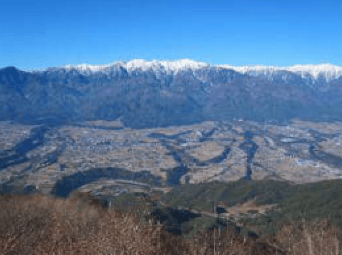 The vast nature embraced by the Japanese Alps